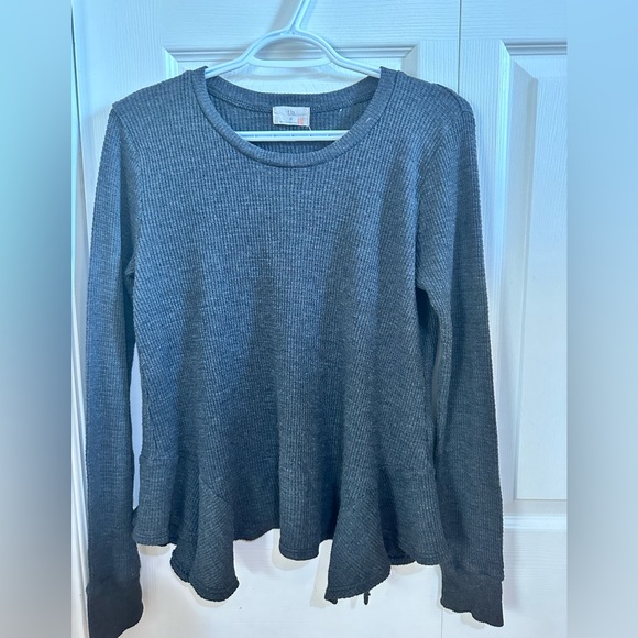 Anthropologie t.la Kenwood Waffle Knit Top - Picture 3 of 4